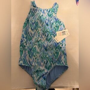 Lot of 3 Size 10 girls one piece swimsuits